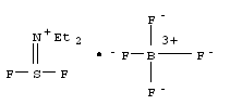 (difluoro-λ?-sulfanylidene)diethylazanium; tetrafluoroboranuide